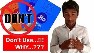 Don't Use Jio Sim...!!! Why...???