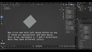 Blender basics: move rotate scale