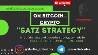 Martin Indicators #Satz Strategy on Bitcoin Live Demonstration on Live Price Action #Crypto #Bitcoin