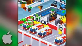 Idle Firefighter Tycoon #2 - Fire Emergency Manager | iPhone 12/iOS Gameplay