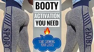 WAKE YOUR BOOTY 🍑 In 14 Days | Real Time GLUTE ACTIVATION | Must Do This To Grow Bigger Butt