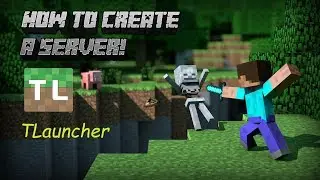 How to make your own Minecraft 1.14.4 Server! [TLauncher/cracked]
