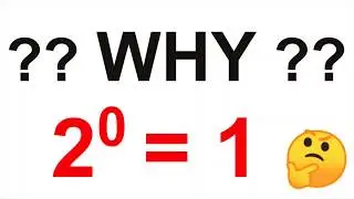 Why 2 to the power 0 is 1 | Maths By Mr  Gaurav | Gaurav Chaudhary