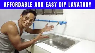DIY LAVATORY (AFFORDABLE AND EASY DIY LAVATORY) - BY SMART HACKS