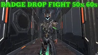 BADGE DROP FIGHT 50x 60s || LAST DAY RULES SURVIVAL HINDI GAMEPLAY