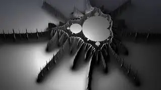 Colourless Forms - Mandelbrot Fractal Zoom Out