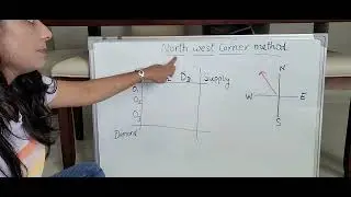north west corner method,  short trick
