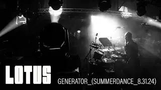 Lotus - Generator (Justice cover) - live at Summerdance - 8.31.2024