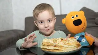 Мимимишка Кеша презентует рецепт блинного торта Лёве и Дане