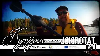 Autumn trip on a MTB bike and canoe on the Kymijoki (Susikoski - Kultaankoski Pernoonkoski) part1.