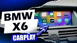 BMW X6 2014 | Retrofit with Wireless Carplay/Android Auto CIC IDrive System