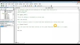 Excel VBA UCASE Upper Case Function