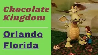 Chocolate Kingdom Factory Tour & Store Orlando, Florida - make your own bar 