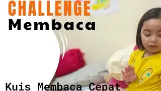 Challenge Membaca Kata |Mengawal Pertumbuhan Anak #challenge #edukasianak