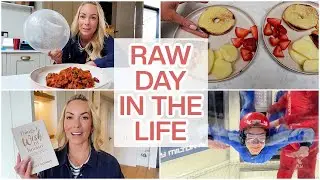 RAW DAY IN THE LIFE VLOG - Home Updates, Book Signing + Sky Diving