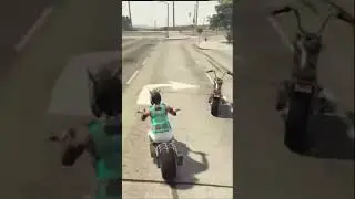 БАГ МОТОЦИКЛ САМ ЕДЕТ БЕЗ ВОДИТЕЛЯ В ГТА 5 