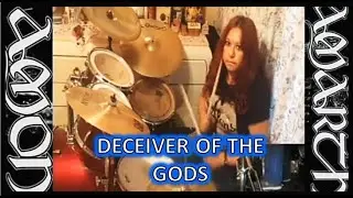 Amon Amarth -  Deceiver of the Gods/Drum Cover Female by Zelynne Drum Bass
