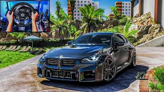 1100HP 2023 BMW M2 COUPE - Forza Horizon 5 (Steering Wheel + Shifter) Gameplay