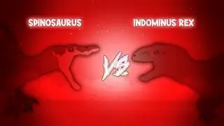 Spinosaurus vs Indominus Rex | Dinosaurs Pivot Animation