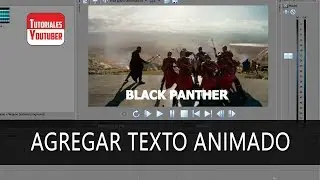 Agregar Títulos/Texto Animado con Movie Studio Platinum