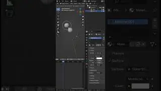 Blender essentials, metaball Particle system #3D #Blender #render #tutorial