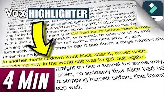 How to Create Vox Highlighter Effect in Filmora X | How to Highlight Text [Bangla Tutorial]