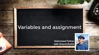 6. Variables and Assignment | Basic | Python Tutorials for Beginners