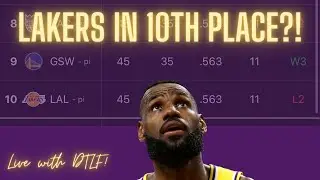LAKERS FALL TO TENTH PLACE....