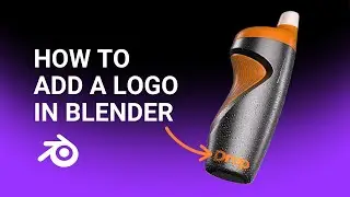 The FASTEST Way to Add Logos in Blender