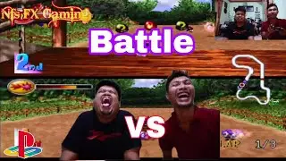 Kolaborasi main game Chocobo Racing Battle PS 1
