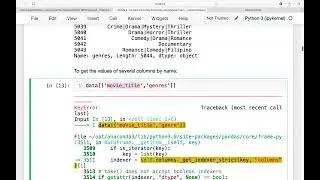 1 - Pandas Tutorial (Reading a CSV File, Indexing Rows or Columns)