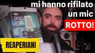 Mi hanno rifilato un microfono ROTTO - MXL 990
