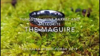 How to make a Meteorite, Wine Barrel and Tungsten Wedding Ring