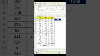 🔥Aggregate Formula Amazing use in Excel | Ignore Error | #exceltips #shortvideo
