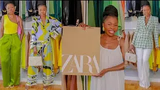 NEW IN  ZARA SPRING TRY ON HAUL + STYLING