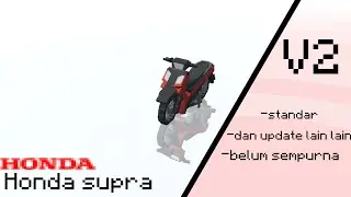 rig Honda Supra x v2 prisma 3d.