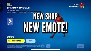 Shimmy Wiggle Emote! *NEW* Fortnite Item Shop ! July 27, 2024