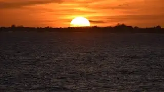 bognor Regis in West Sussex UK in October 2024 sunset