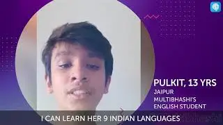 Multibhashi Review | User Testimonial | Learn Spoken English Online |Spoken English Classes for Kids