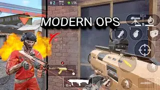 MODERN OPS: Hard Level | Power Gameplay 🔥 | DP-12 | Free For All