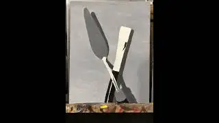 Grisaille Painting Block In
