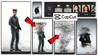 Capcut particles disapper style || How to use particles disapper style in Capcut | Capcut editing