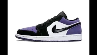 HOW TO STYLE JORDAN 1 LOW COURT PURPLE + ON FEET