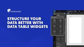 How to structure your data better with Data Table widget? | Low-code data visualization