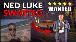NED LUKE FROM GTA 5 SWATTED in a LIVE STREAM