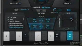 Auto-Tune 101: Auto-Tune EFX Video Manual - 3. Auto-EFX Controls