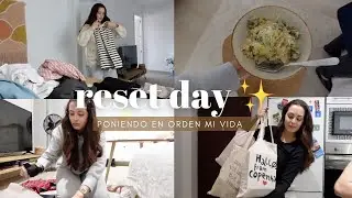 Reset day ✨ dia de recoger, organizar y cuidarse || @laliabenchelef