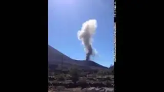 Fogo Vulkanausbruch 23.11.2014 (Chã das Caldeiras, Cabo Verde)