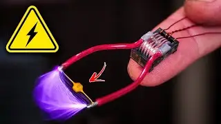 Make 100,000V High Voltage Generator by custom Transformer