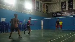 Badminton Jati Asri | Noval/Nawang vs Burhan/Zudin